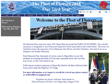 Tablet Screenshot of fleetofflowers.org